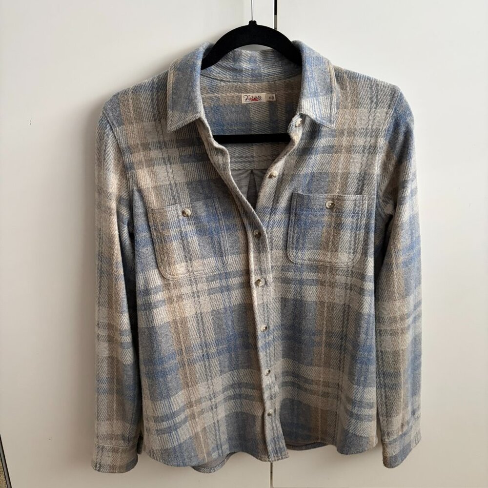 Faherty Legends Flannel Shirt Like New Size XS